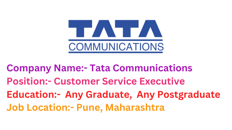 Tata Communications Jobs in Pune 2024
