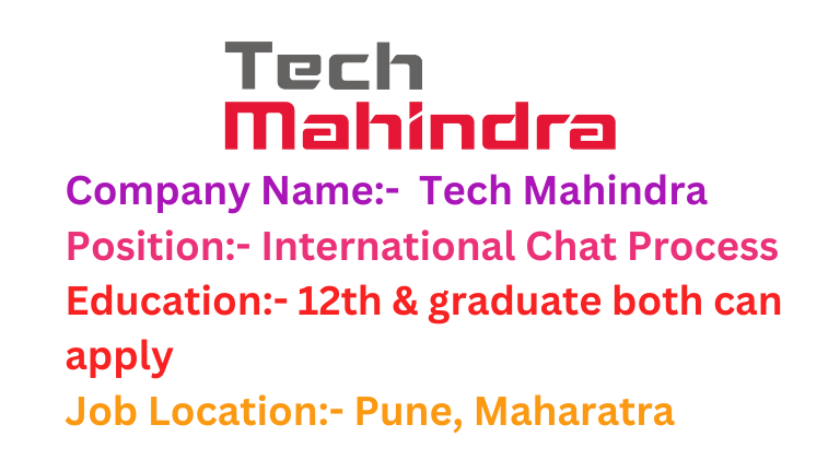 1Tech Mahindra Jobs in Pune 2024