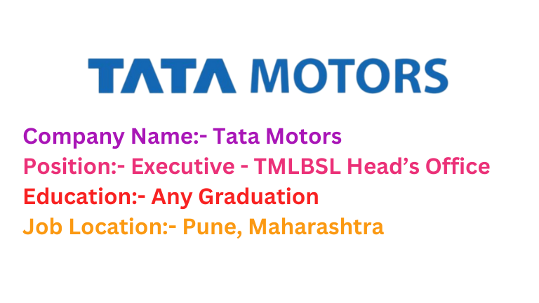 TATA MOTORS Jobs in Pune 2024