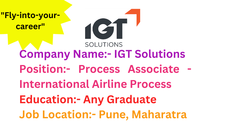 IGT Solutions Recruitment 2024