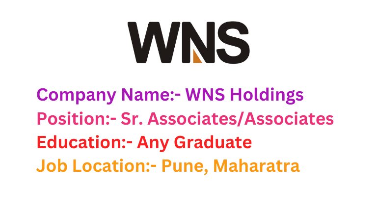 WNS Holdings Pune Recruitment 2024