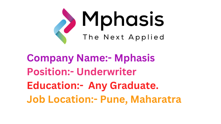 Mphasis Jobs in Pune 2024 |