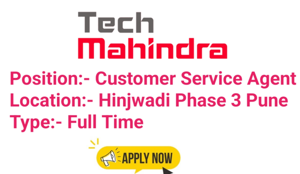 Jobs In Pune Tech Mahindra