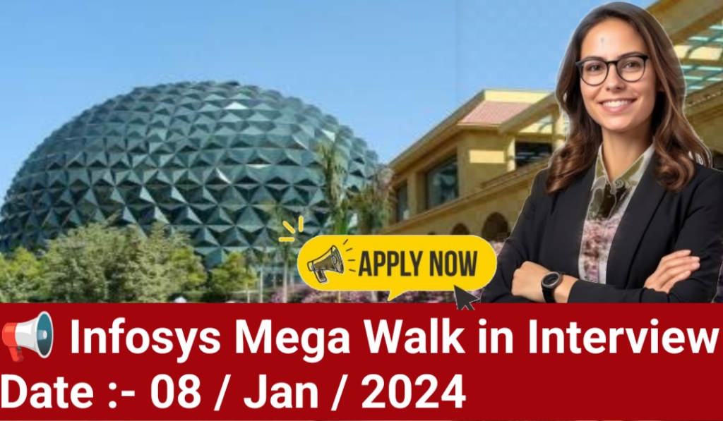 Infosys Walk-in drive