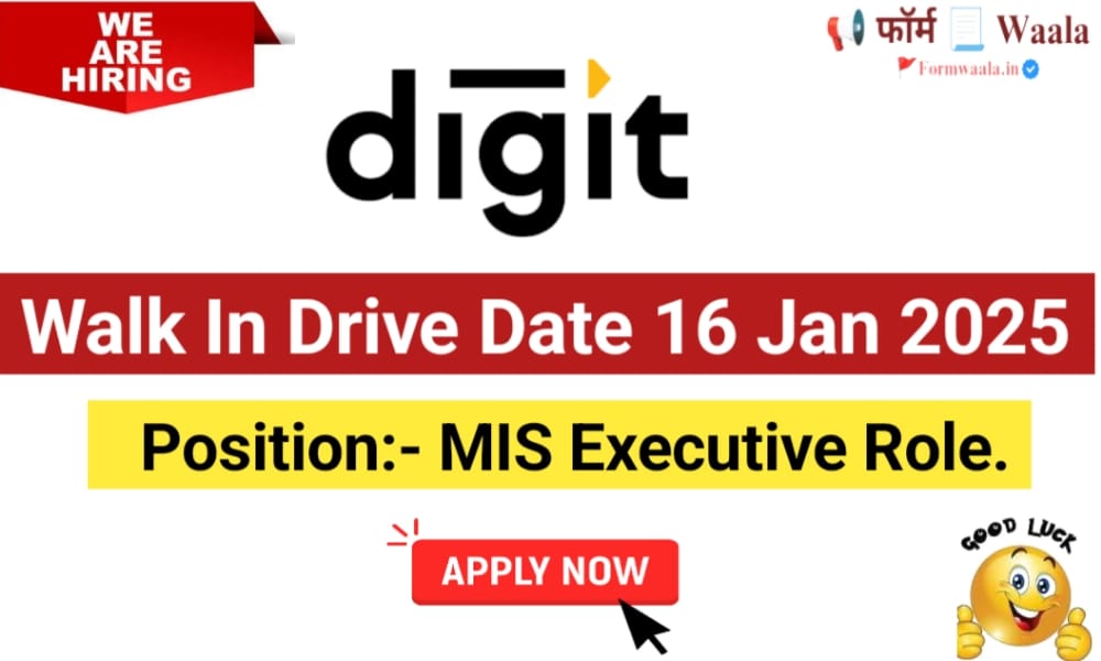 Job near me at Go Digit Insurance