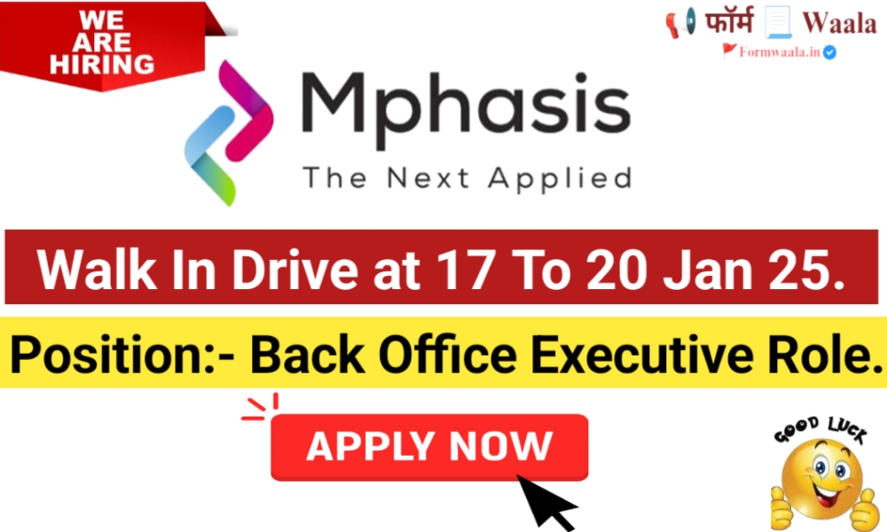 Jobs near me at Mphasis
