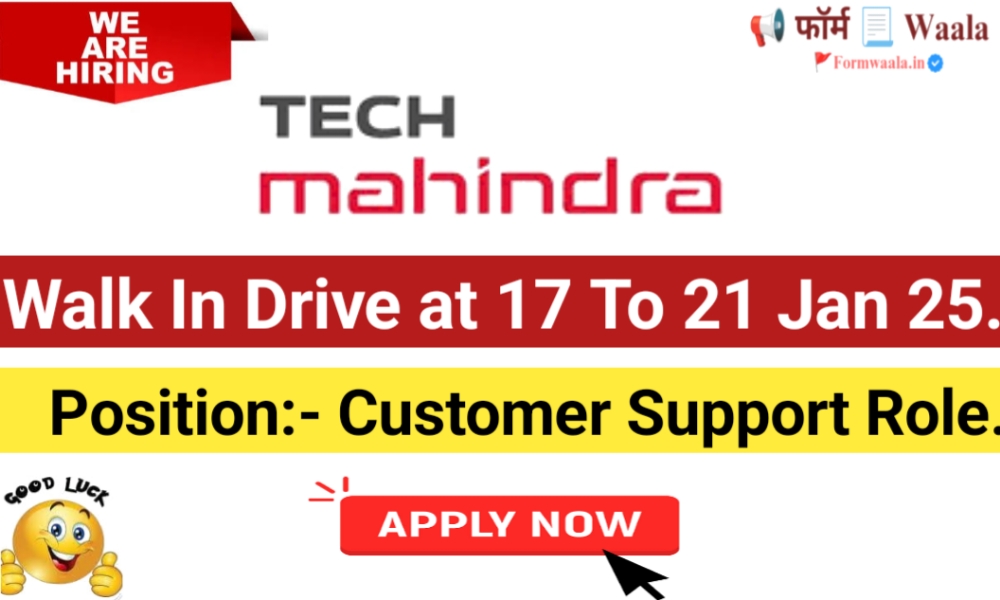 Jobs near me At Tech Mahindra