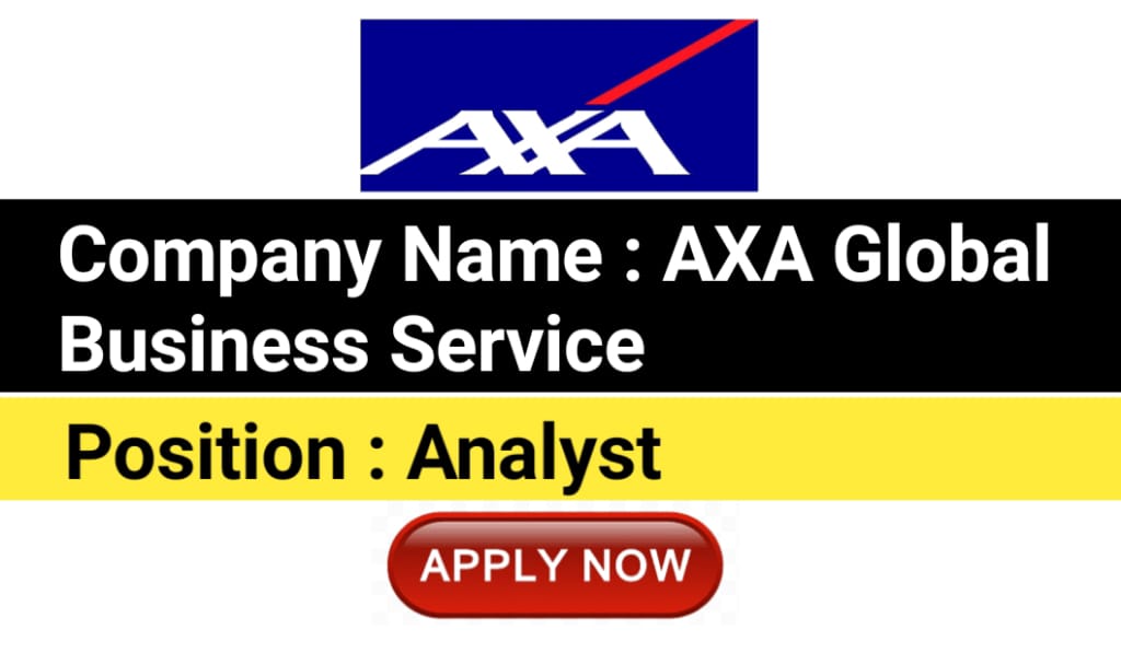 AXA Global Business Services Recruitment 2025