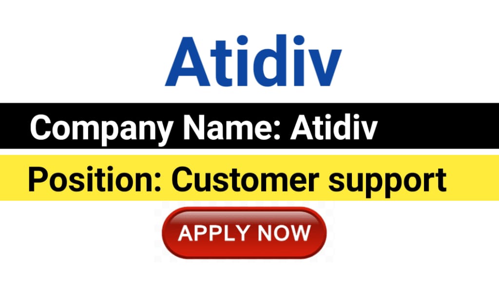 Atidiv Recruitment 2025