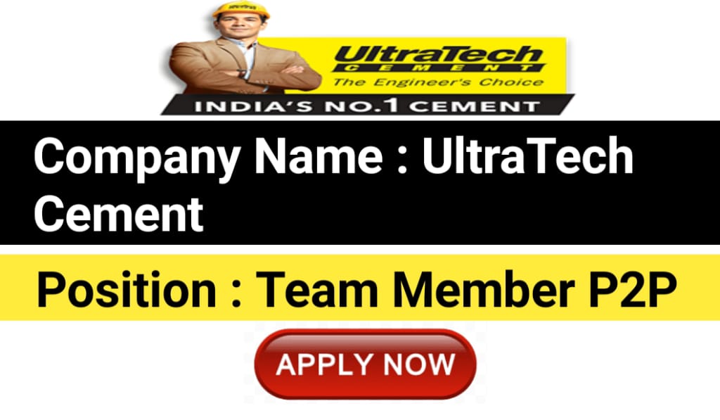 UltraTech Cement Recruitment 2025