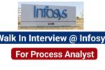 Infosys Pune Walk In interview 2025