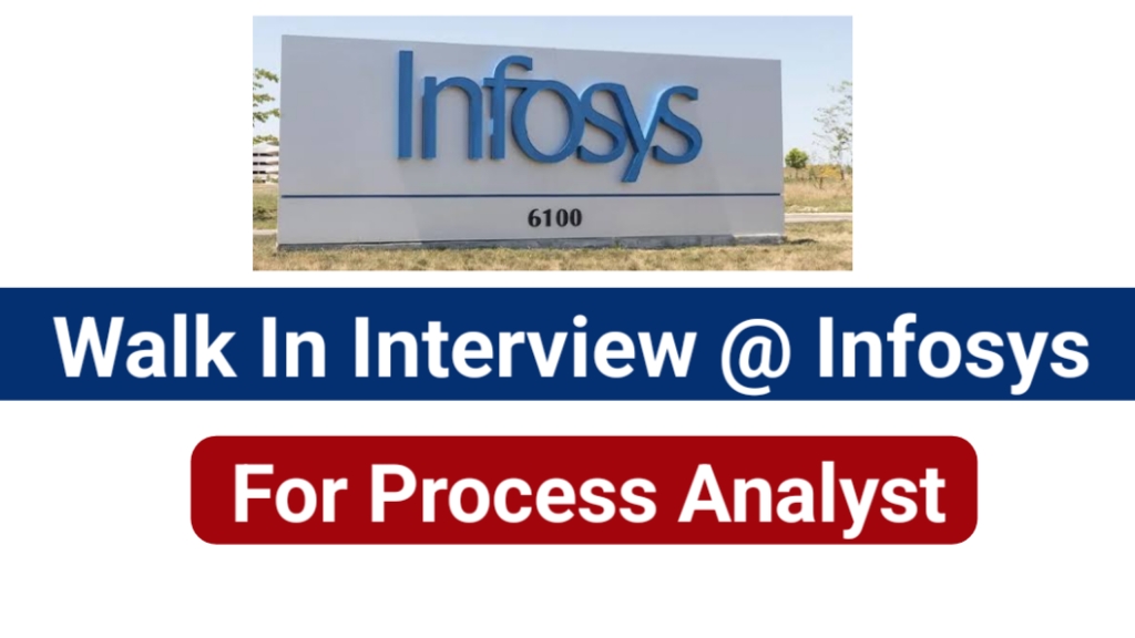 Infosys Pune Walk In interview 2025