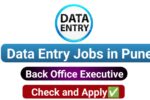 Data Entry Operator Pune walk in interview