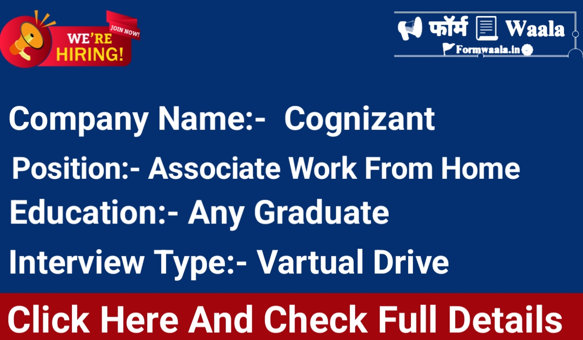 Cognizant Work From Jobs 2025