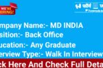 MD INDIA Jobs In Pune 2025