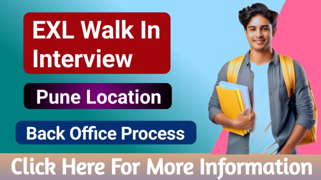 Exl Walk in interview Pune 2025