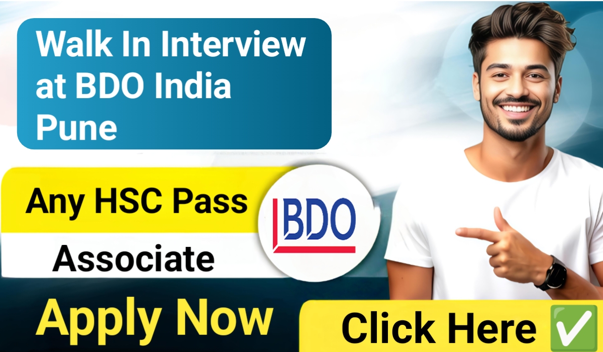 BDO India Jobs In Pune 2025