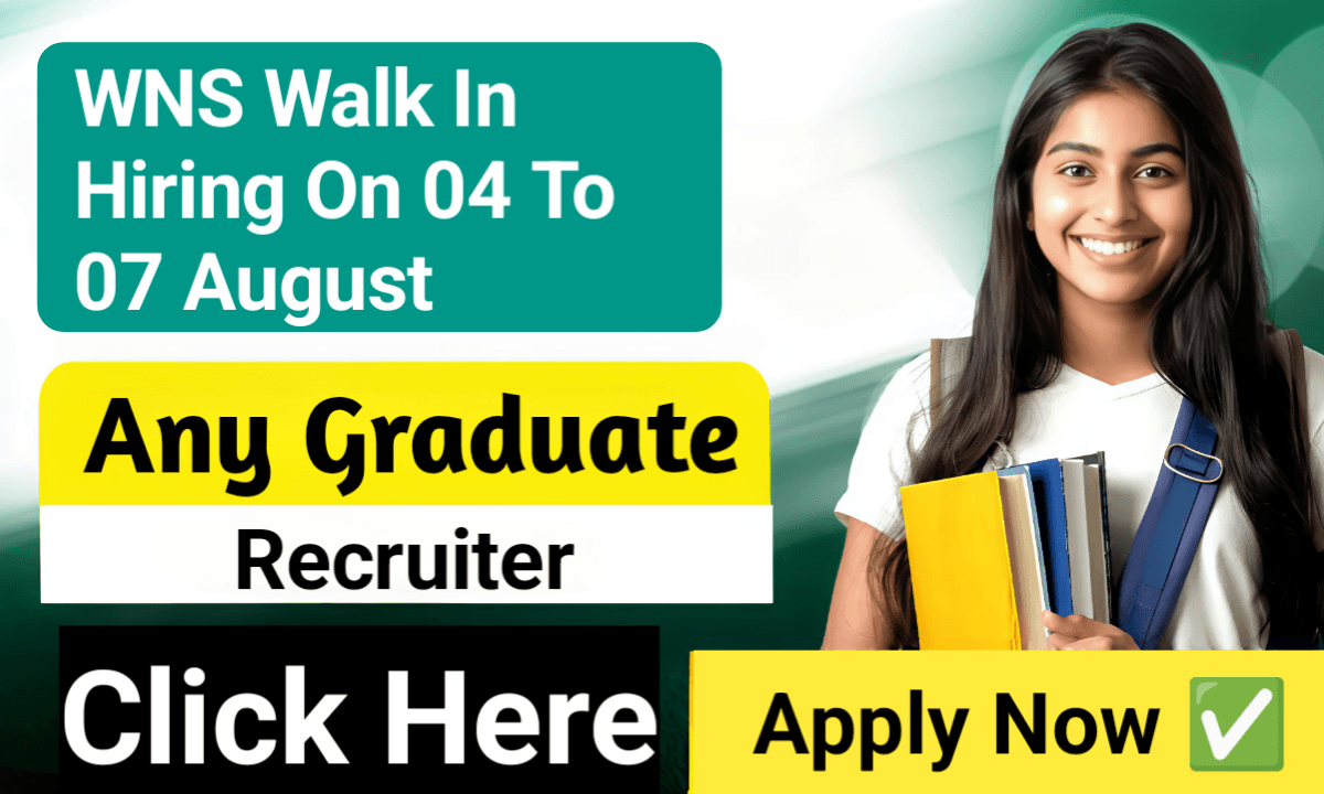 WNS Global Services in Non-IT Recruiter 2025