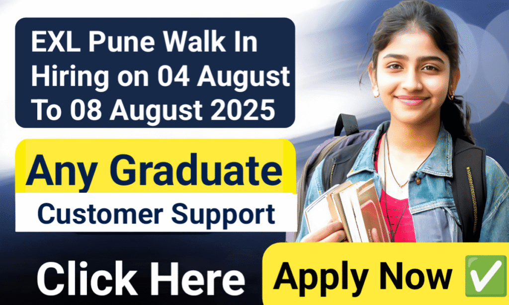 EXL in Voice Process Executive Recruitment 2025